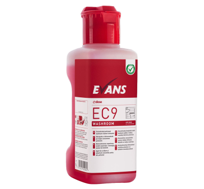 Evans E-Dose EC9 1L Washroom Cleaner