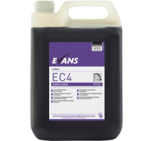 Evans E-Dose EC4 5L Sanitiser Cleaner Concentrate refill Evans E-Dose EC4 5L Sanitiser Cleaner Concentrate refill