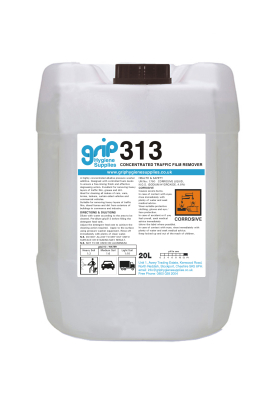 Grip 313 Concentrated Traffic Film Remover 20L