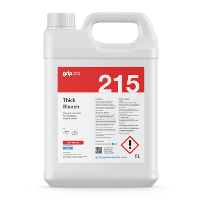 Grip 215 Thick Bleach 5L Grip 215 Thick Bleach 5L