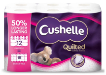 Cushelle Ultra Quilted 3ply XXL Toilet Roll - Case of 12