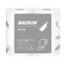 Katrin Plus 'EasyFlush' Toilet Roll 300