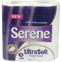 Serene Ultra Quilted 3-ply Toilet Roll (40 rolls)