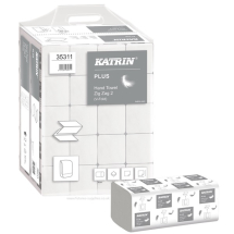 Katrin 35311 Plus Zig Zag 2ply Hand Towel 4000 Sheets