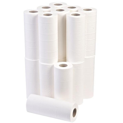 hygiene roll white 10Inch 125sh (24 per case)