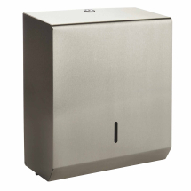 Brushed Stainless Steel Hand Towel Dispenser