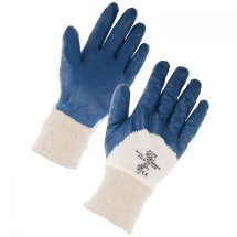 Lightweight Nitrile Palm Dip Gloves Size 9