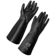 St Prochem Heavy Duty Rubber Gloves 40cm (Gauntlets)