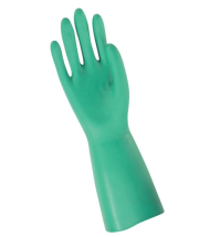 Safety Source Flocklined Green Nitrile NNG Gloves (9)