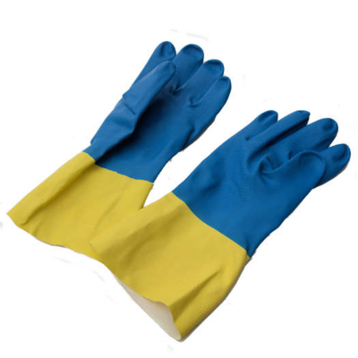 Vileda Heavyweight 3 layer Latex-Neoprene Gloves XL