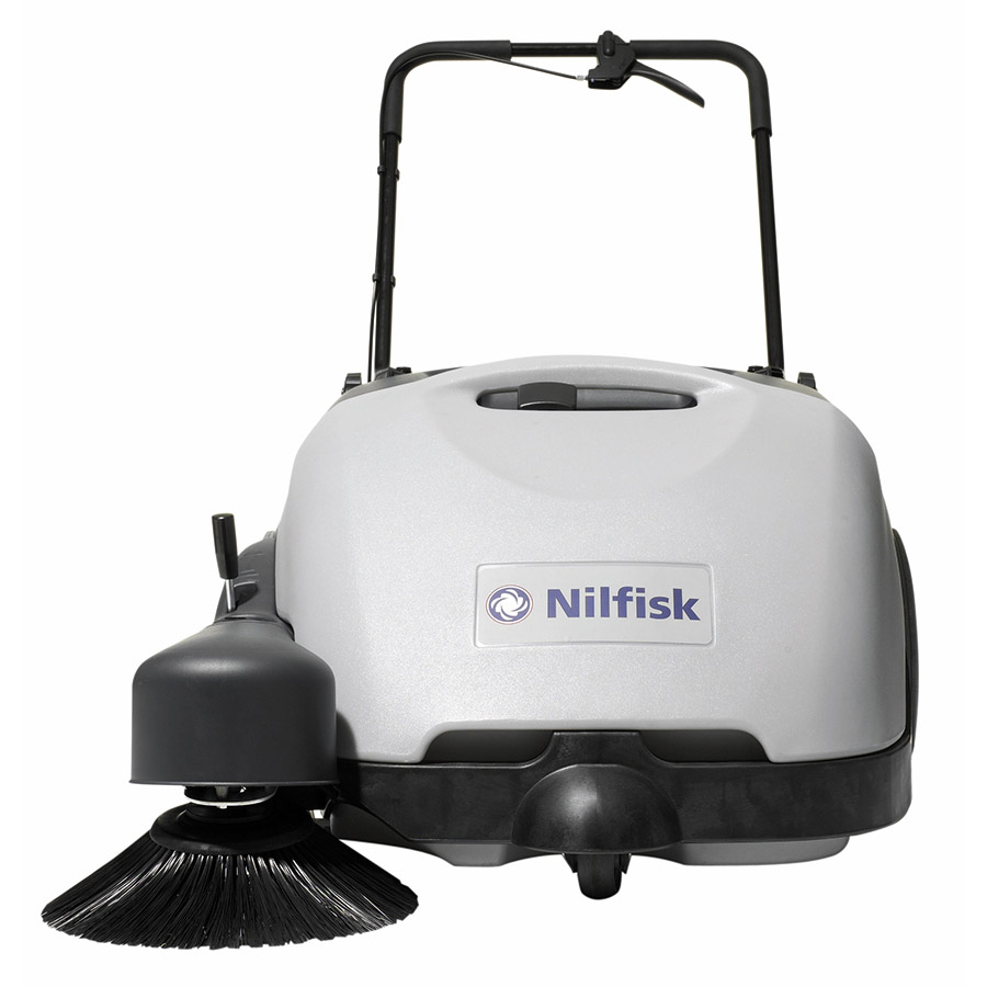 Sweepers Nilfisk SW750 sweeper UK complete - Grip Hygiene Supplies