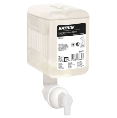 Katrin Foam Soap Green - 500ml (case of 12) Katrin Foam Soap Green - 500ml (case of 12)
