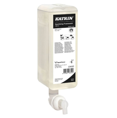 Katrin Sanitising Foam Soap 1000ml (case of 6) Katrin Sanitising Foam Soap 1000ml (case of 6)