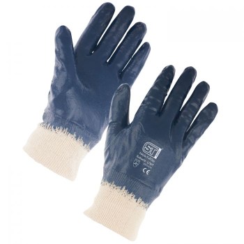 Lightweight Knit Wrist Nitrile Gloves
