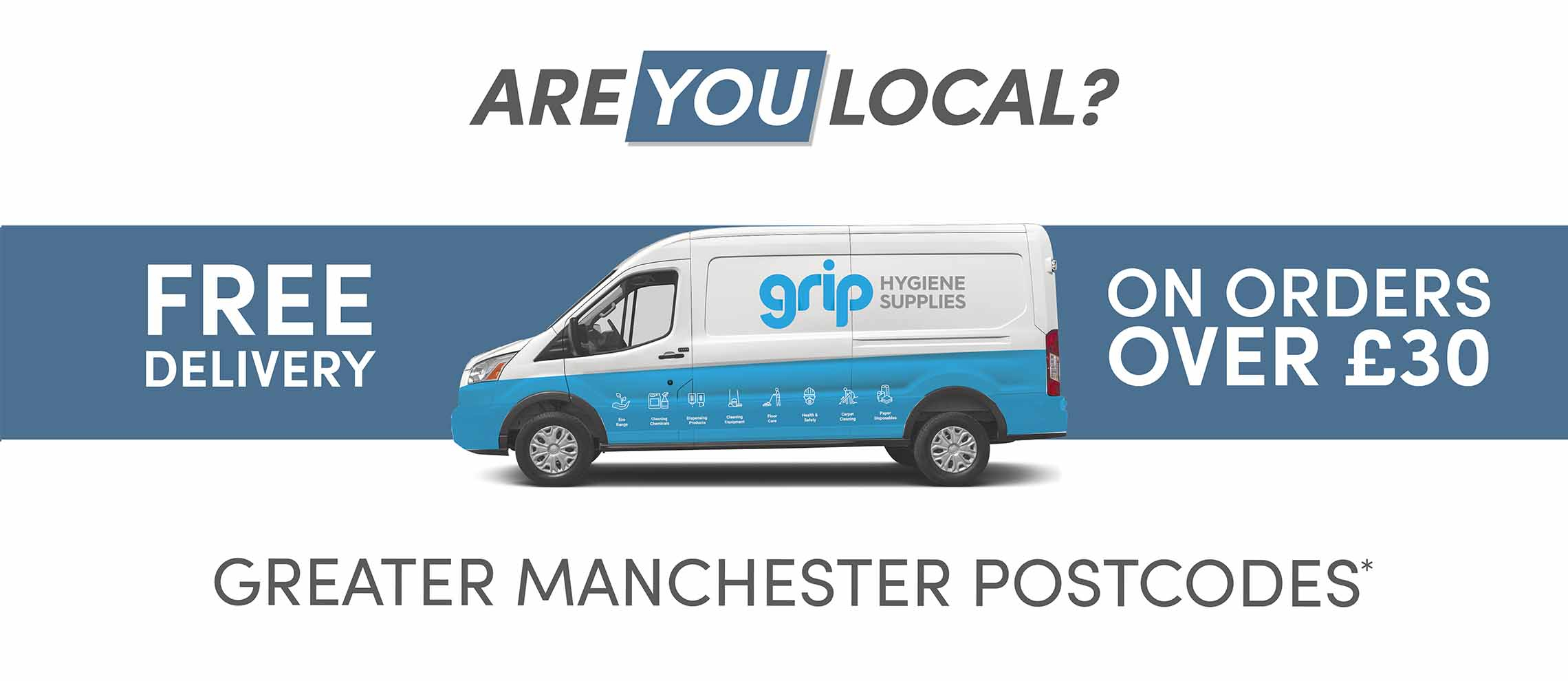 Cleaning products free delivery to greater manchester
