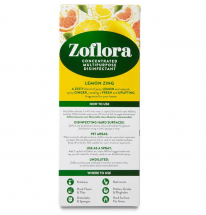 Zoflora Concentrated Lemon Zing Deodouriser 500ml