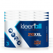 3 Ply Ultra Soft Kitchen Rolls 210XXL Sheets (12 rolls)
