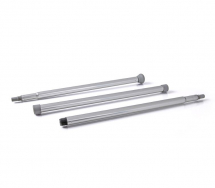 Robert Scott 3 Piece Threaded Abbey Handle - Grey Cap