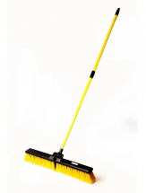24inch Tornado Heavy Duty Outdoor Broom with Telescopic Handle