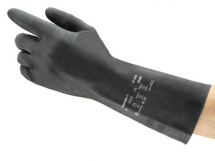 Ansell AlphaTec 87-950 12inch Black Heavy Duty Gaunlet XL