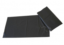 Black Office Bin Liners HD 15x24x24 500