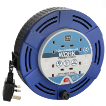 BG 4 Gang 1.5mm Core 10mtr Masterplug Extension Reel