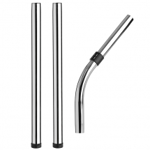 32mm 3 Piece Chrome Steel Wand Set