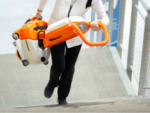 Willmop 35 Compact Battery Scrubber Dryer 370mm