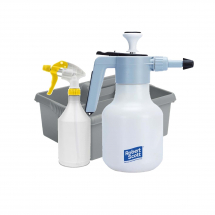 Enclosed Toilet Brush & Holder