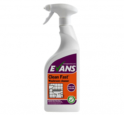 Evans Clean Fast - HD Washroom Cleaner 750ml