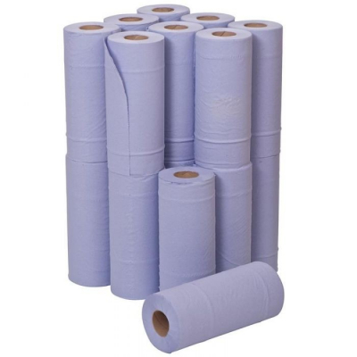 Hygiene Roll blue 10Inch 125sh (24 per case)
