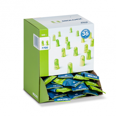 Moldex 7700 Pura Fit Uncorded Ear Plug box 200